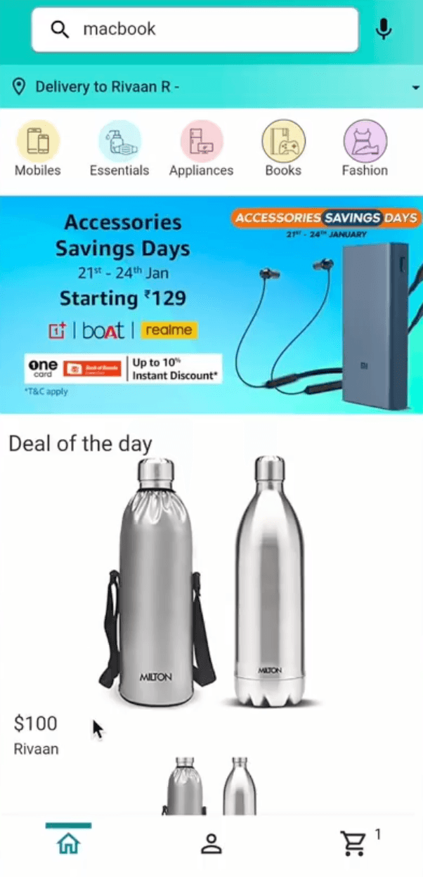 Full-Stack E-Commerce App