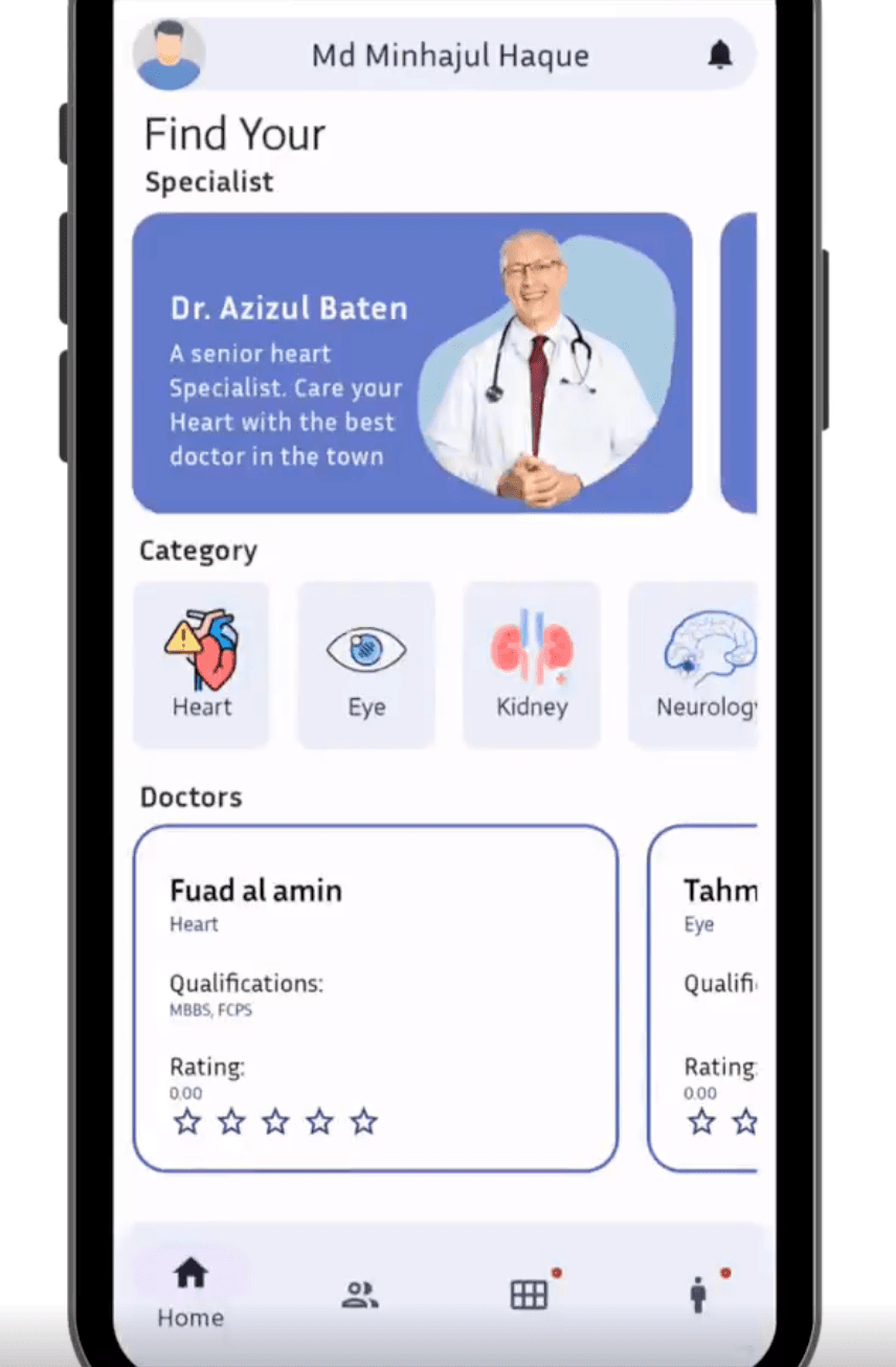 Doctors Appointment App